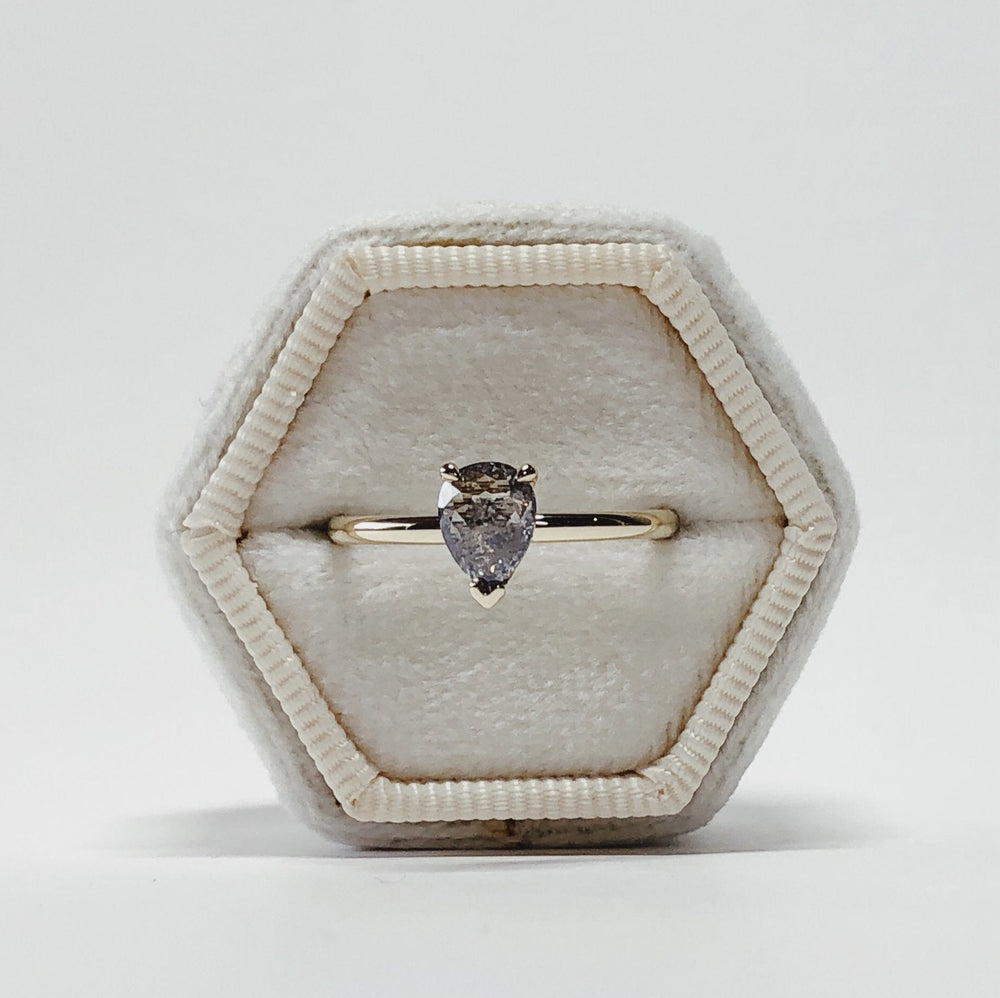 .73ct 3-Prong Pear-Shaped Solitaire