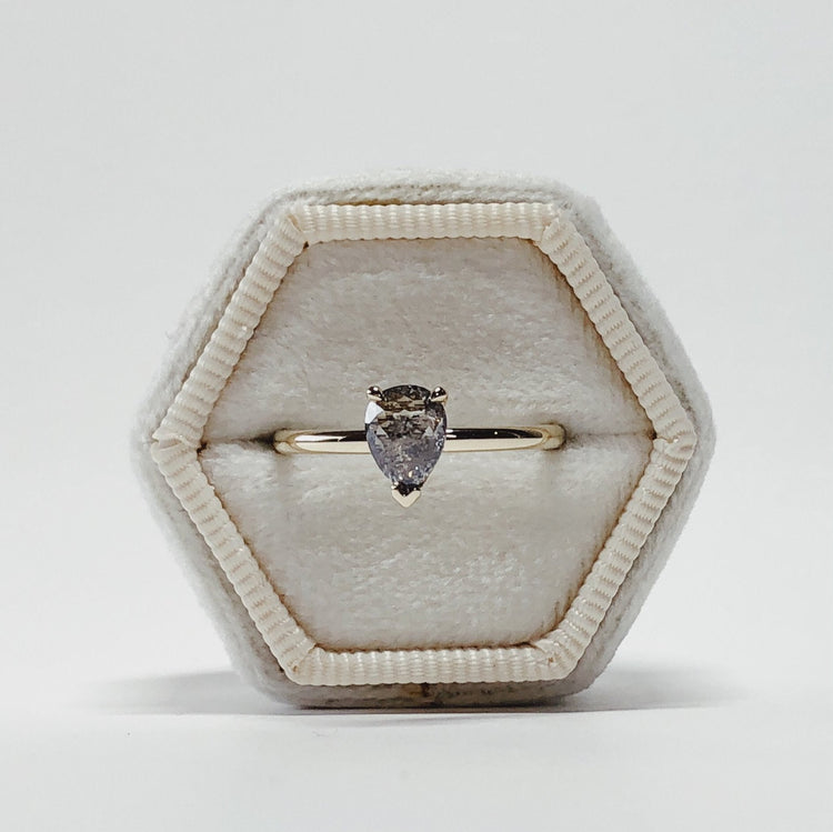 .73ct 3-Prong Pear-Shaped Solitaire