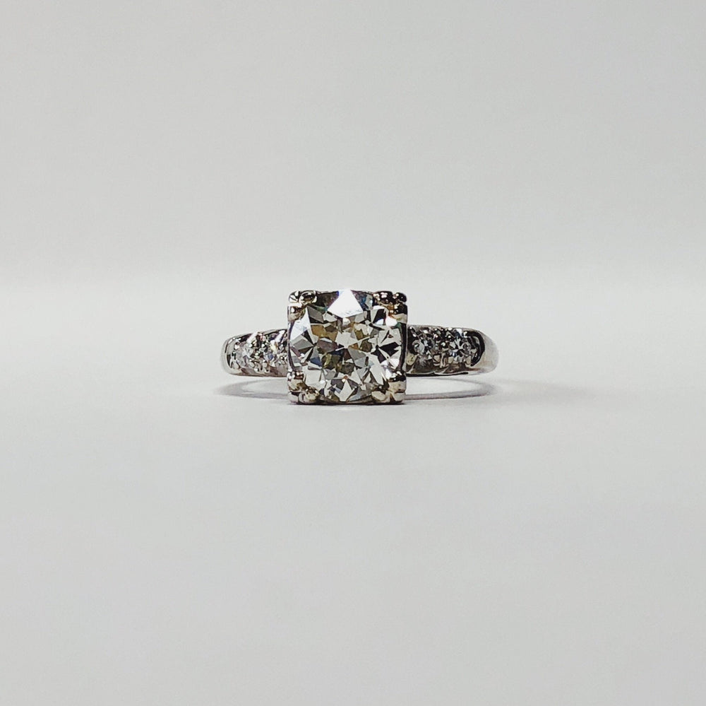 4-Prong 1.51ct Diamond Vintage Ring4-Prong 1.51ct Diamond Vintage Ring