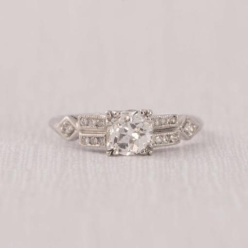 Art Deco Engagement Ring